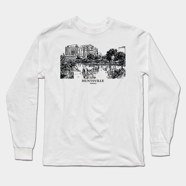 Huntsville - Alabama Long Sleeve T-Shirt by Lakeric